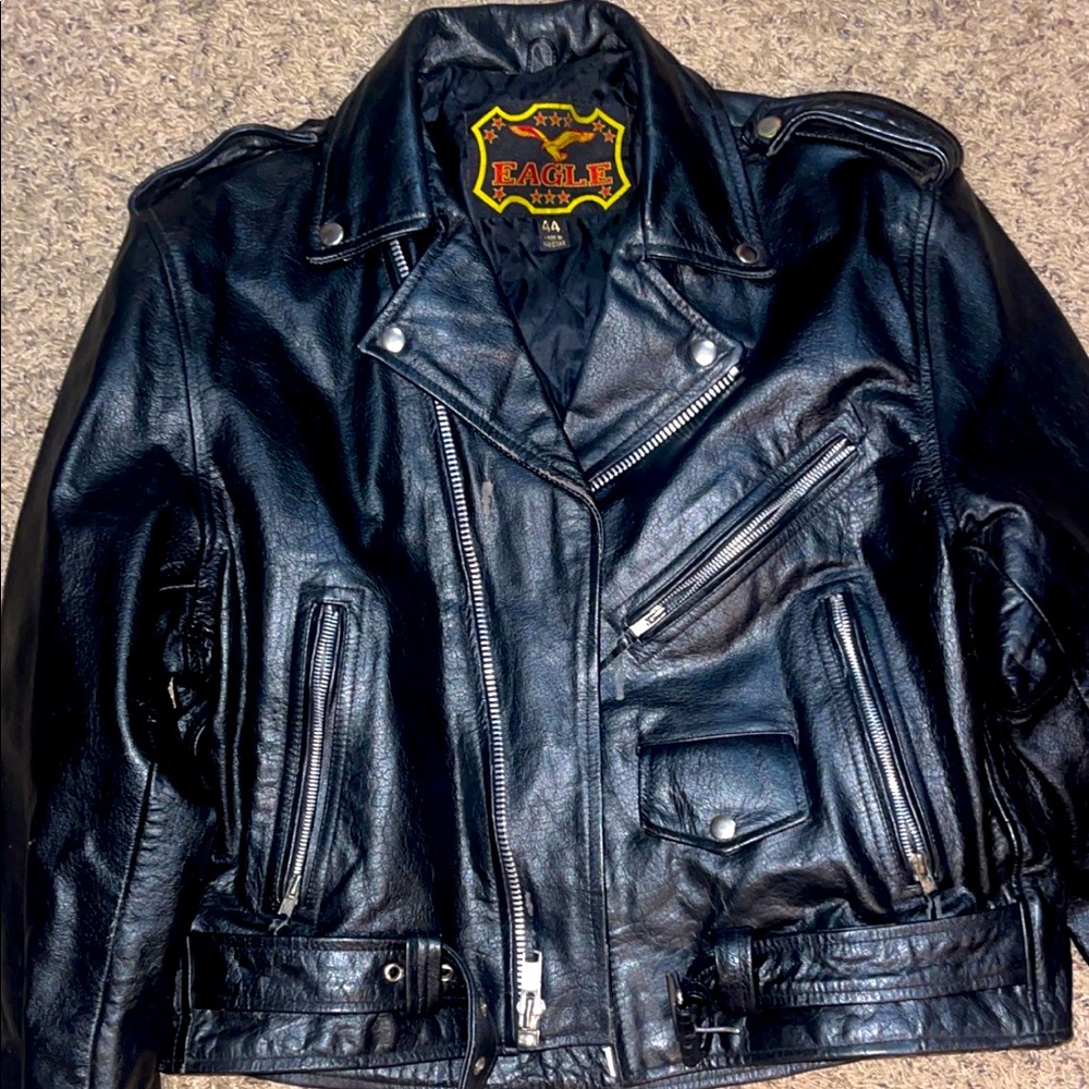 Woman’s L real leather jacket
